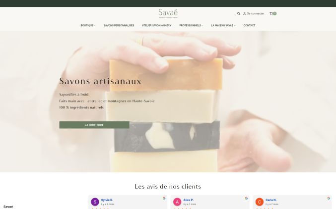 Capture de savae.fr