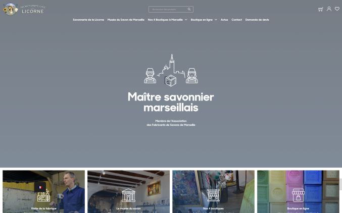 Capture de savon-de-marseille-licorne.com