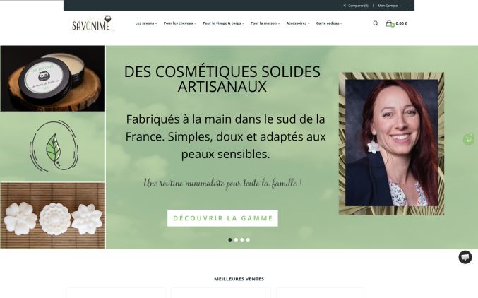 Capture de savonime.fr