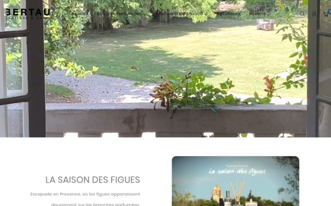 Capture de savonnerie-bertaud.com