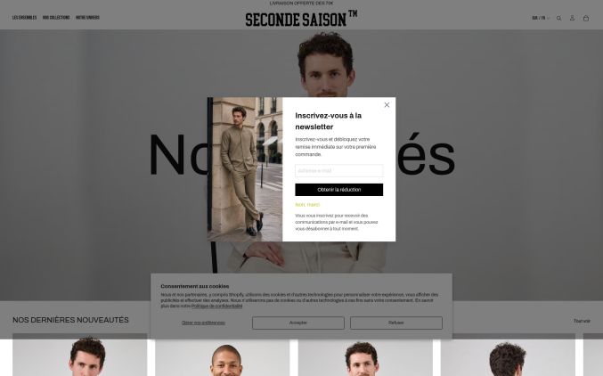 Capture de secondesaison.com