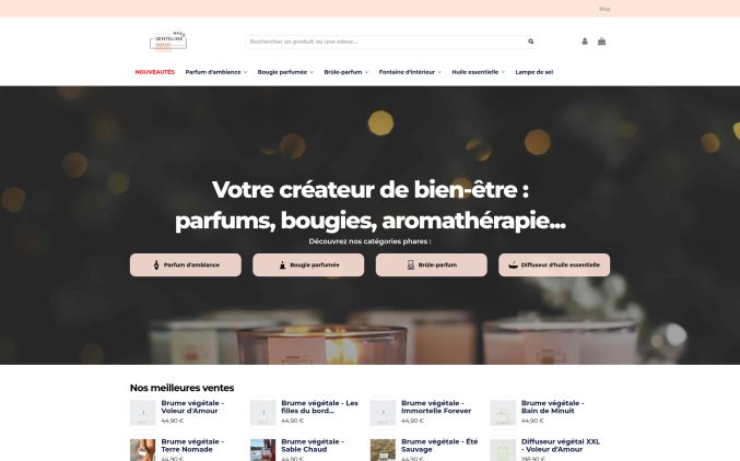 Capture de senteline.fr