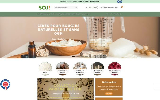 Capture de soj-shop.com