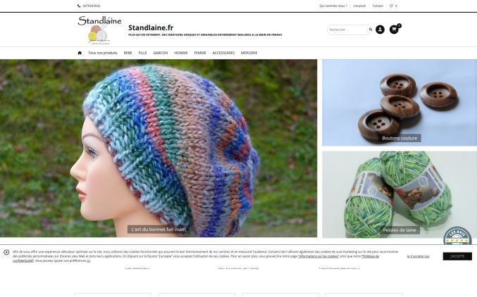 Capture de standlaine.fr