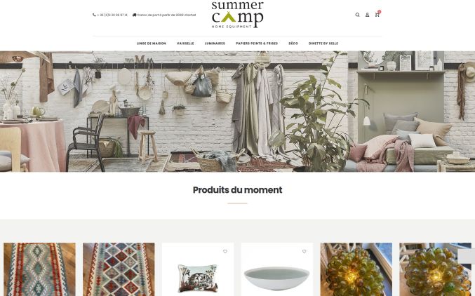 Capture de summercamp-home.fr