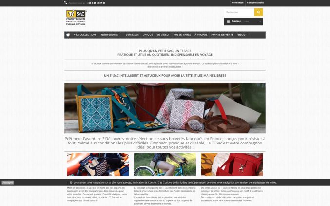 Capture de tisac.shop