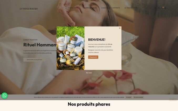Capture de treflemagique.com