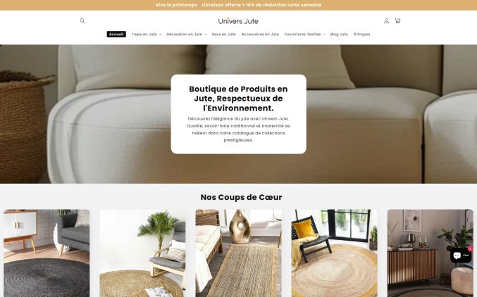 Capture de univers-jute.fr