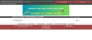 Capture de vetementsdelavalleedelasee.com