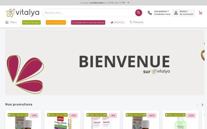 Capture de vitalya.fr