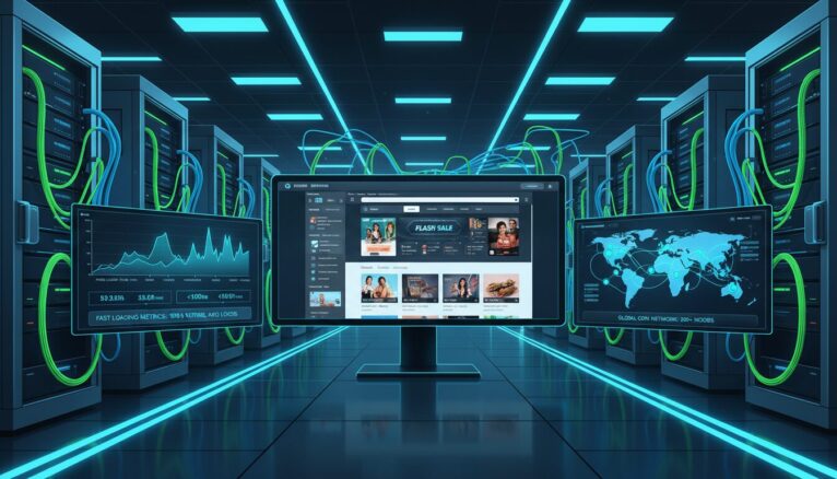 Infrastructure CDN et cache pour boutique e-commerce performante