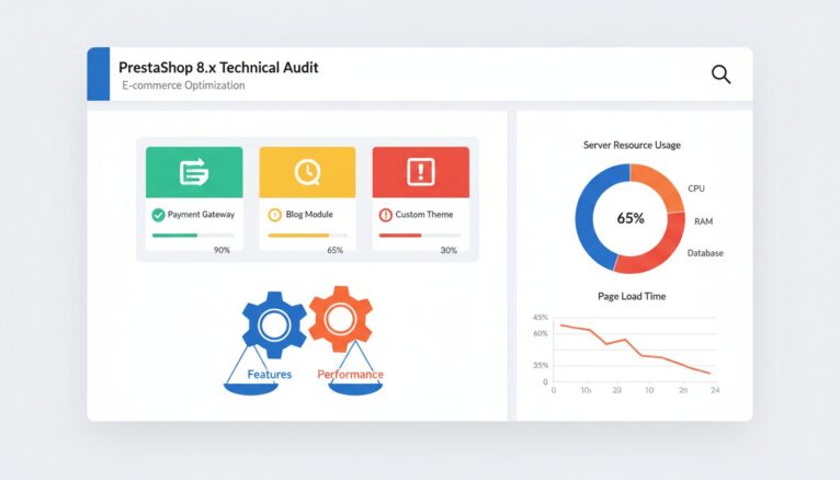 Tableau de bord diagnostic modules et thèmes PrestaShop