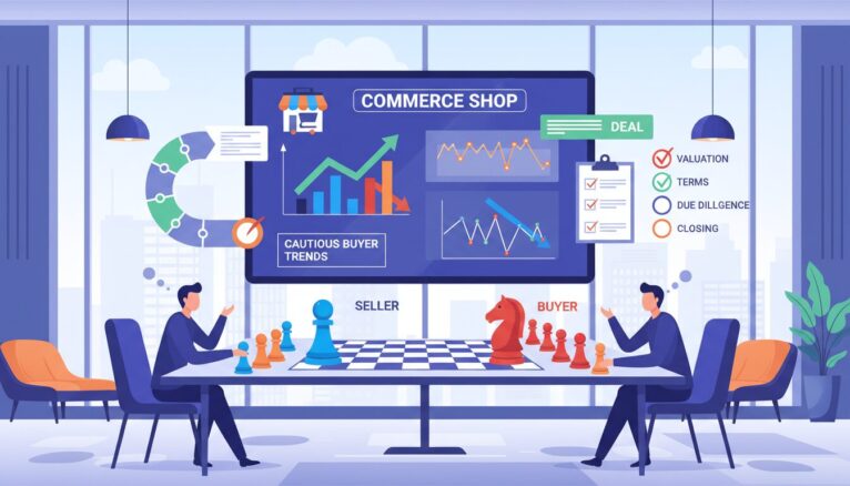 Stratégie de négociation adaptée au contexte du marché pour vente commerce