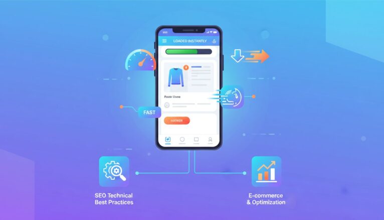 smartphone e-commerce rapide et fluide en 2026