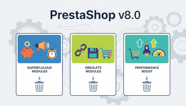 illustration digitale montrant identification modules obsoletes PrestaShop
