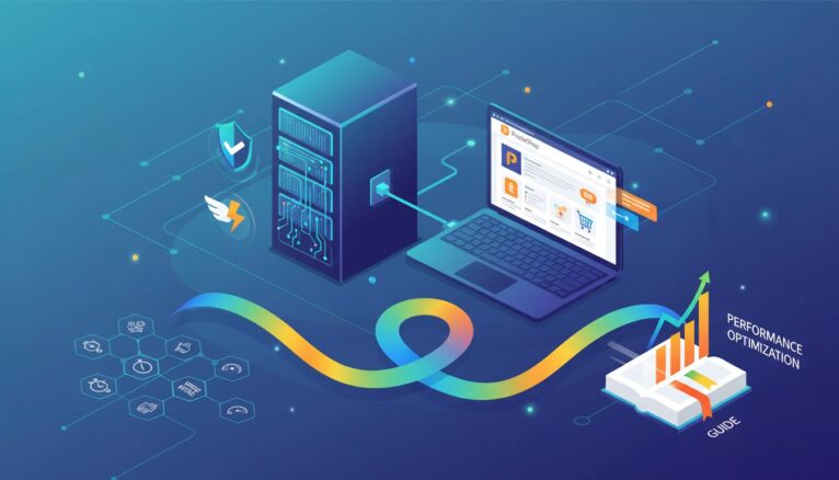 Serveur web puissant optimisant la vitesse d'une boutique PrestaShop