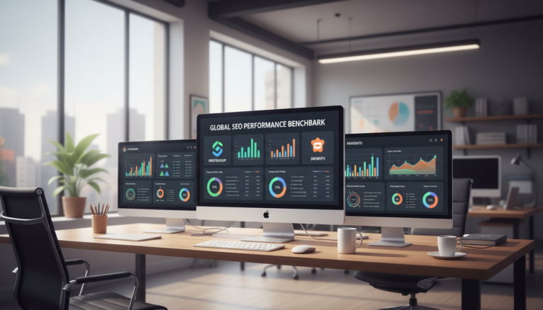 Tableaux de bord SEO des CMS e-commerce en 2026